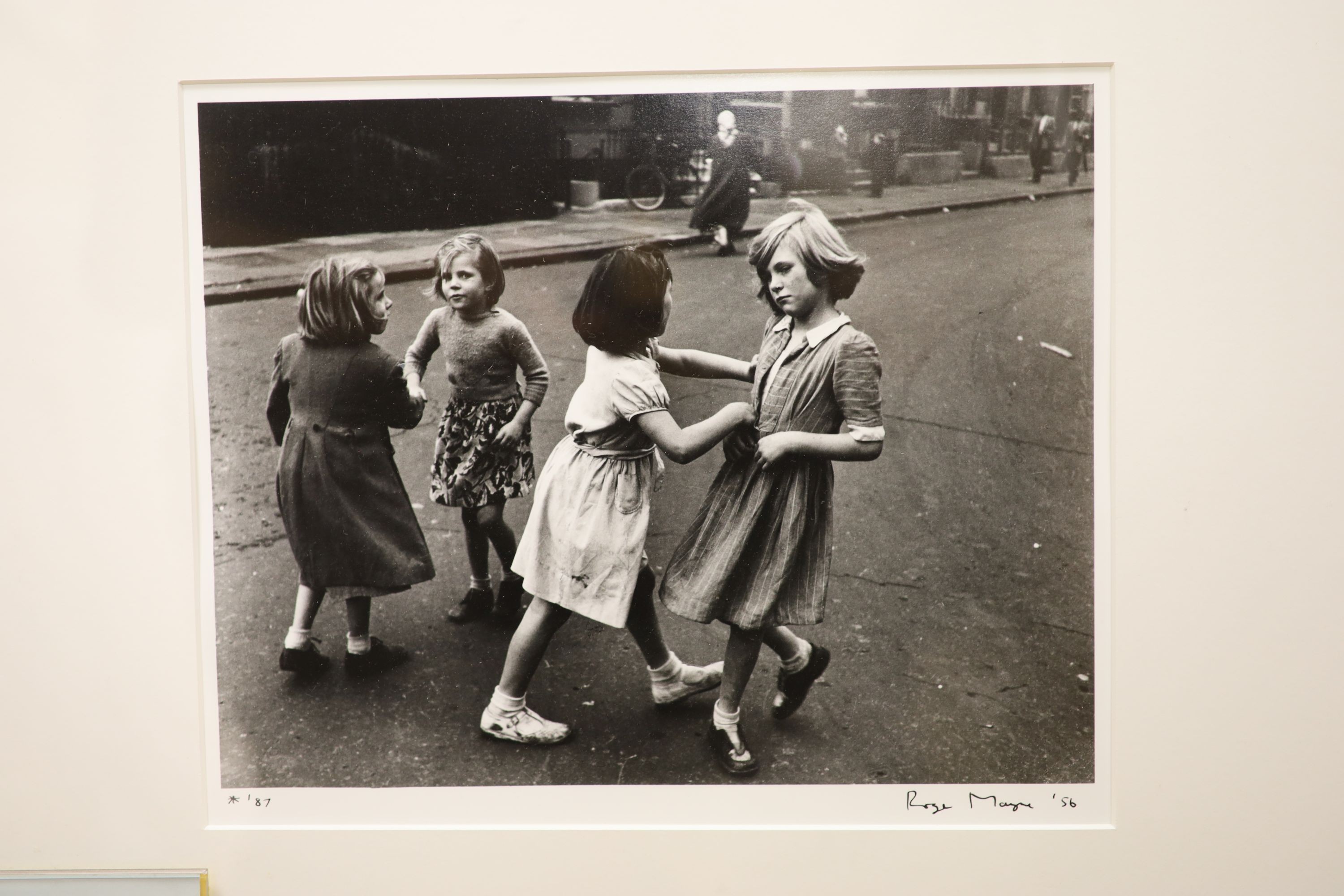 A collection of eleven assorted contemporary black and white photographs